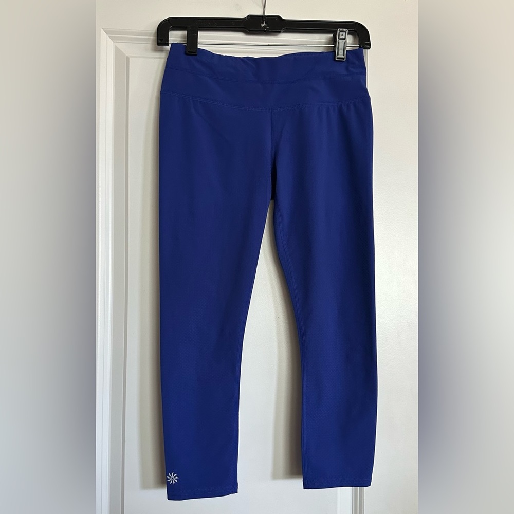 Athleta Leggings Blue capri length